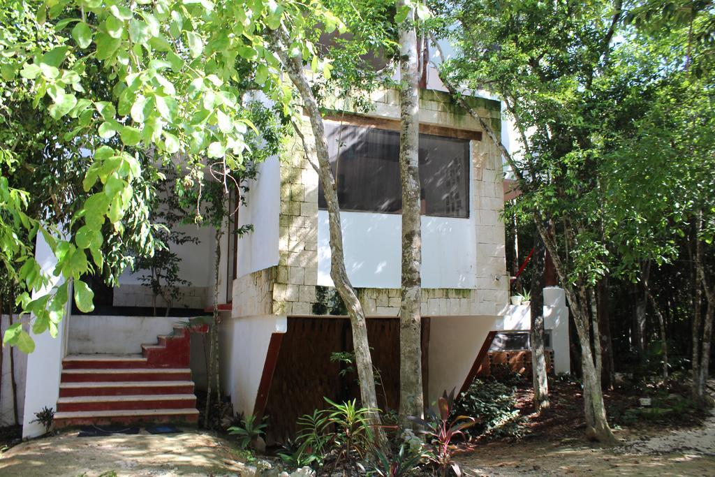 Casa Del Arbol At Villa Duendes Акумаль Экстерьер фото